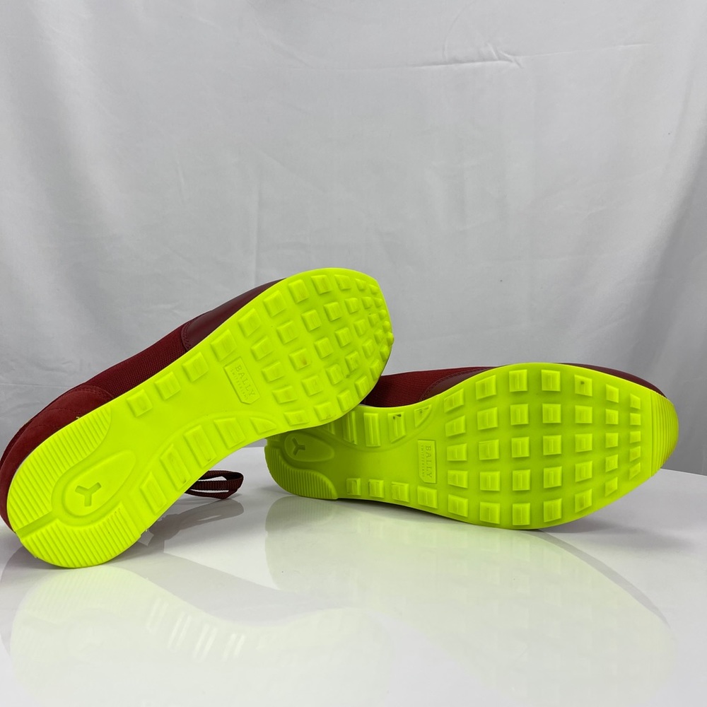 Bally Galaxy Gavino red low top sneakers - Picture 6 of 11